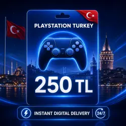 PlayStation Store 250 TL Gift Card Turkey | Instant Automatic Delivery 24/7