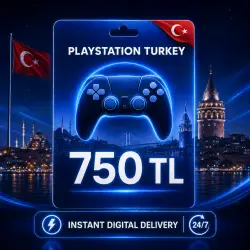PlayStation Store 750 TL Gift Card Turkey | Instant Automatic Delivery 24/7