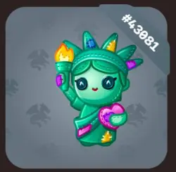 Telegram Gift / NFT — Statue of Liberty #43081