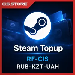 STEAM RF-CIS RUB-KZT-UAH