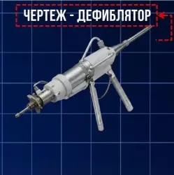 Чертеж дефибрилятор