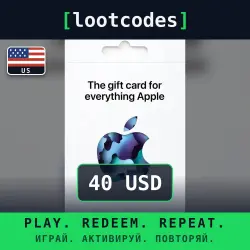 Apple Gift Card — $40 USD — United States