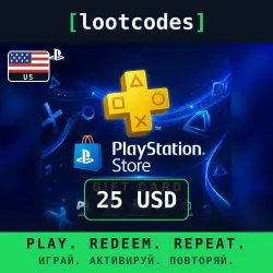 PlayStation Store Gift Card — $25 USD — United States