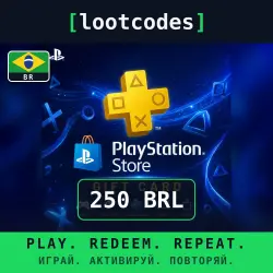 PlayStation Store Gift Card — BRL 250 — Brazil