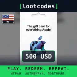 Apple Gift Card — $500 USD — United States