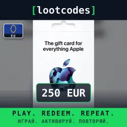 Apple Gift Card — EUR 250 — Austria