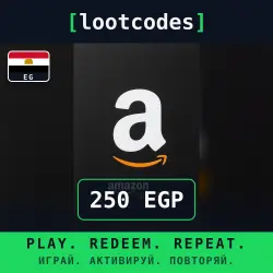 Amazon Gift Card — 250 EGP — Egypt