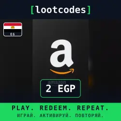 Amazon Gift Card — 2 EGP — Egypt