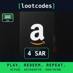 Amazon Gift Card — 4 SAR — Saudi Arabia