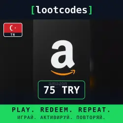 Amazon Gift Card — 75 TRY — Türkiye