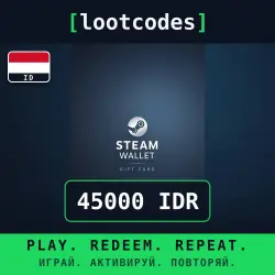 Steam Gift Card — IDR 45000 — Indonesia