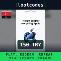 Apple Gift Card — ₺150 TRY — Türkiye