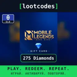 Mobile Legends: Bang Bang — 275 Diamonds — Global
