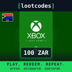 Xbox Gift Card — ZAR 100 — Xbox Series X|S — South Africa