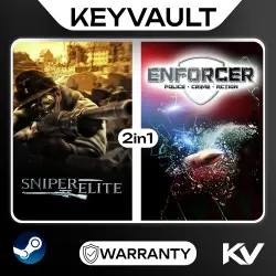 SNIPER ELITE / ENFORCER: POLICE CRIME ACTION 2IN1 | STEAM OFFLINE | AUTO DELIVERY