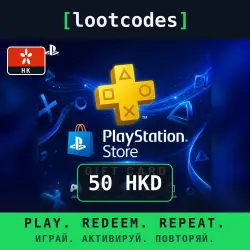 PlayStation Store Gift Card — HKD 50 — Hong Kong