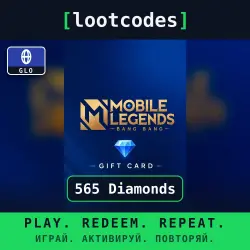 Mobile Legends: Bang Bang — 565 Diamonds — Global