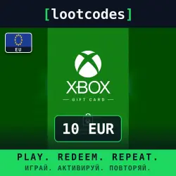 Xbox Gift Card — EUR 10 — Europe