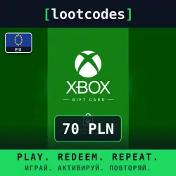 Xbox Gift Card — PLN 70 — Poland