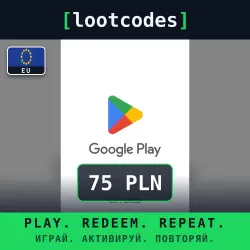 Google Play Gift Card — 75 PLN — Poland