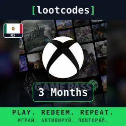 Xbox Game Pass Essential — 3 Months — Xbox Series X|S — Mexico