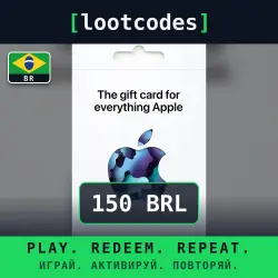 Apple Gift Card — R$150 BRL — Brazil