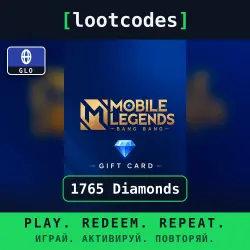 Mobile Legends: Bang Bang Gift Card — 1765 Diamonds — Global