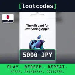 Apple Gift Card — JPY 5000 — Japan
