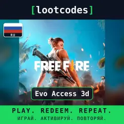Garena Free Fire — Diamonds — Evo Access 3d — CIS