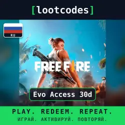 Garena Free Fire — Diamonds — Evo Access 30d — CIS