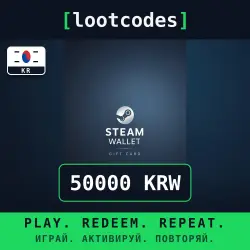 Steam Gift Card — KRW 50000 — South Korea