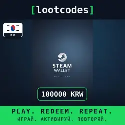Steam Gift Card — KRW 100000 — South Korea