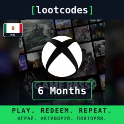 Xbox Game Pass Essential — 6 Months — Xbox Series X|S — Mexico