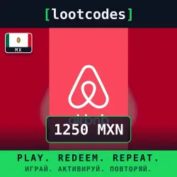 Airbnb Gift Card — MXN 1250 — Mexico