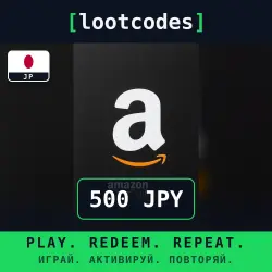 Amazon Gift Card — 500 JPY — Japan