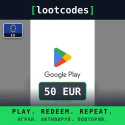 Google Play Gift Card — 50 EUR — France