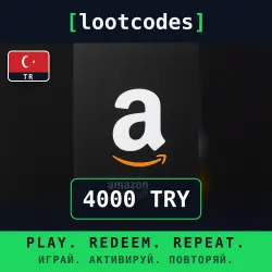 Amazon Gift Card — 4000 TRY — Türkiye