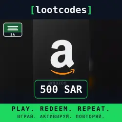 Amazon Gift Card — 500 SAR — Saudi Arabia
