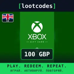 Xbox Gift Card — £100 GBP — Xbox Series X|S — United Kingdom