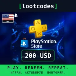 PlayStation Store Gift Card — $200 USD — United States