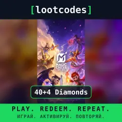 Magic Chess: Go Go — Top Up — 40+4 Diamonds — Global