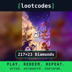 Magic Chess: Go Go — Top Up — 217+23 Diamonds — Global