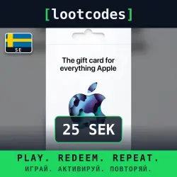 Apple Gift Card — SEK 25 App Store & iTunes — Sweden