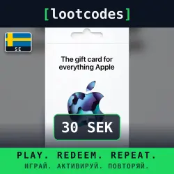 Apple Gift Card — SEK 30 App Store & iTunes — Sweden