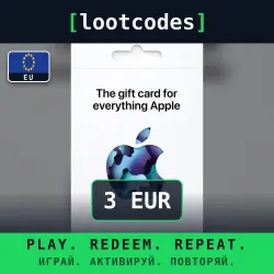 Apple Gift Card — EUR 3 — France