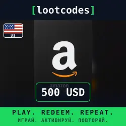 Amazon Gift Card — 500 USD — United States