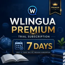 Wlingua Premium | 7 days | if you haven't had a subscription before!