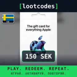 Apple Gift Card — SEK 150 App Store & iTunes — Sweden