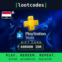 PlayStation Store Gift Card — IDR 600000 PlayStation Store Wallet — Indonesia