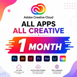 Adobe Creative Cloud 1 Month